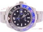 Replica Rolex Batman GMT-Master II SS Blue & Black Ceramic Bezel Watch 40mm